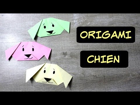 Vidéo: Comment Faire De L'origami Un Chien