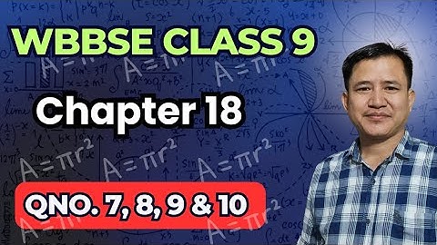 WBBSE Class 9 Maths | Area of a Circle Explained | Chapter 18 Simplified