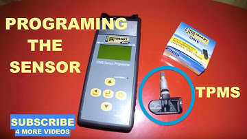 How to program TPMS sensor