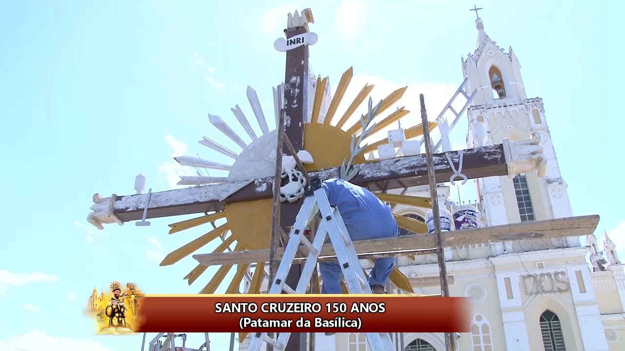 REFORMA DO SANTO CRUZEIRO DA BASÍLICA E SUA HISTÓRIA