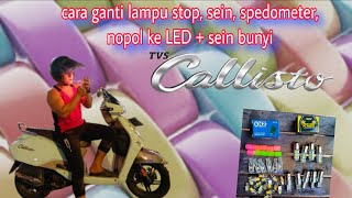 Download Lagu Ganti lampu motor india TVS Callisto / TVS Jupiter 110 std ke full LED + sein bunyi MP3