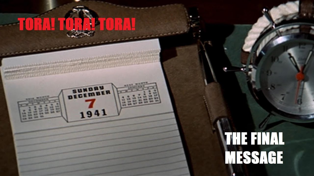 TORA! TORA! TORA! The Final Message.......4K - YouTube
