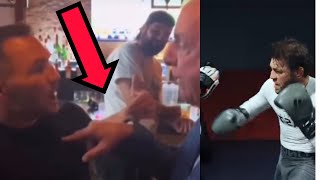 Michael Chandler and Ric Flair Get into Hot argument in a Bar