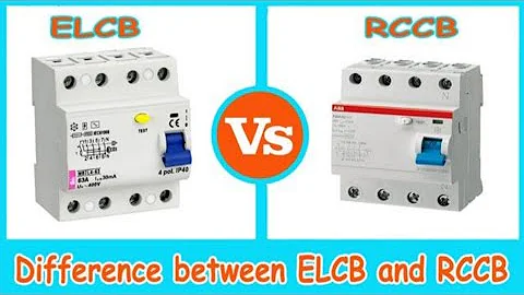 Difference between RCCB and ELCB| RCCB VS ELCB|Electrical Interview Question |