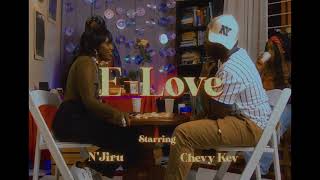 N'jiru X Chevy Kev - E-LOVE ft. Sam Mbugua ( Official visualiser) Resimi