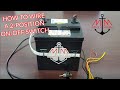 HOW TO WIRE A ON OFF SWITCH | 2 POSITION TOGGLE SWITCH