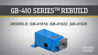 Gas Dehydration Pump Rebuild | Double Pump screenshot 1