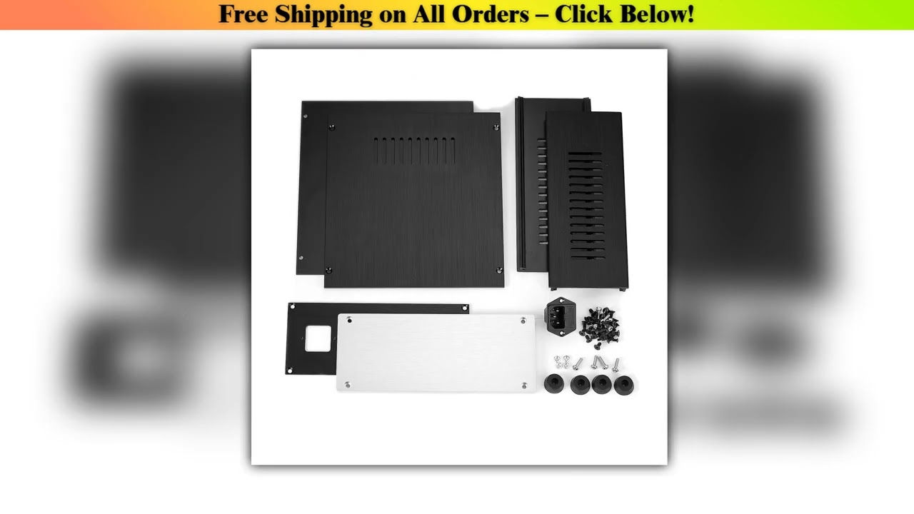 Nobsound Mini Amplifier Housing DIY Box Case Box Aluminum Chassis Amplifier Case Wholesale Best