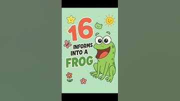 16 Transforms into a FROG  🐸 #drawing #procreate #easydrawing