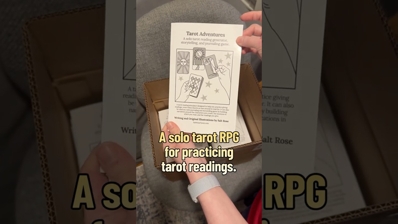 Tarot Solo Journaling RPG