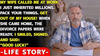 My Wife Called to Kick Me Out the Day She Inherited Millions — She Came Home and I | Family Stories