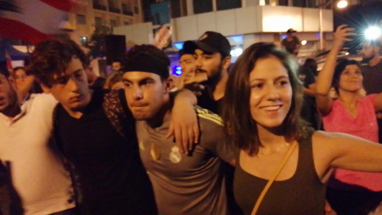 أغنية الالترس الأهلي في شوارع لبنان