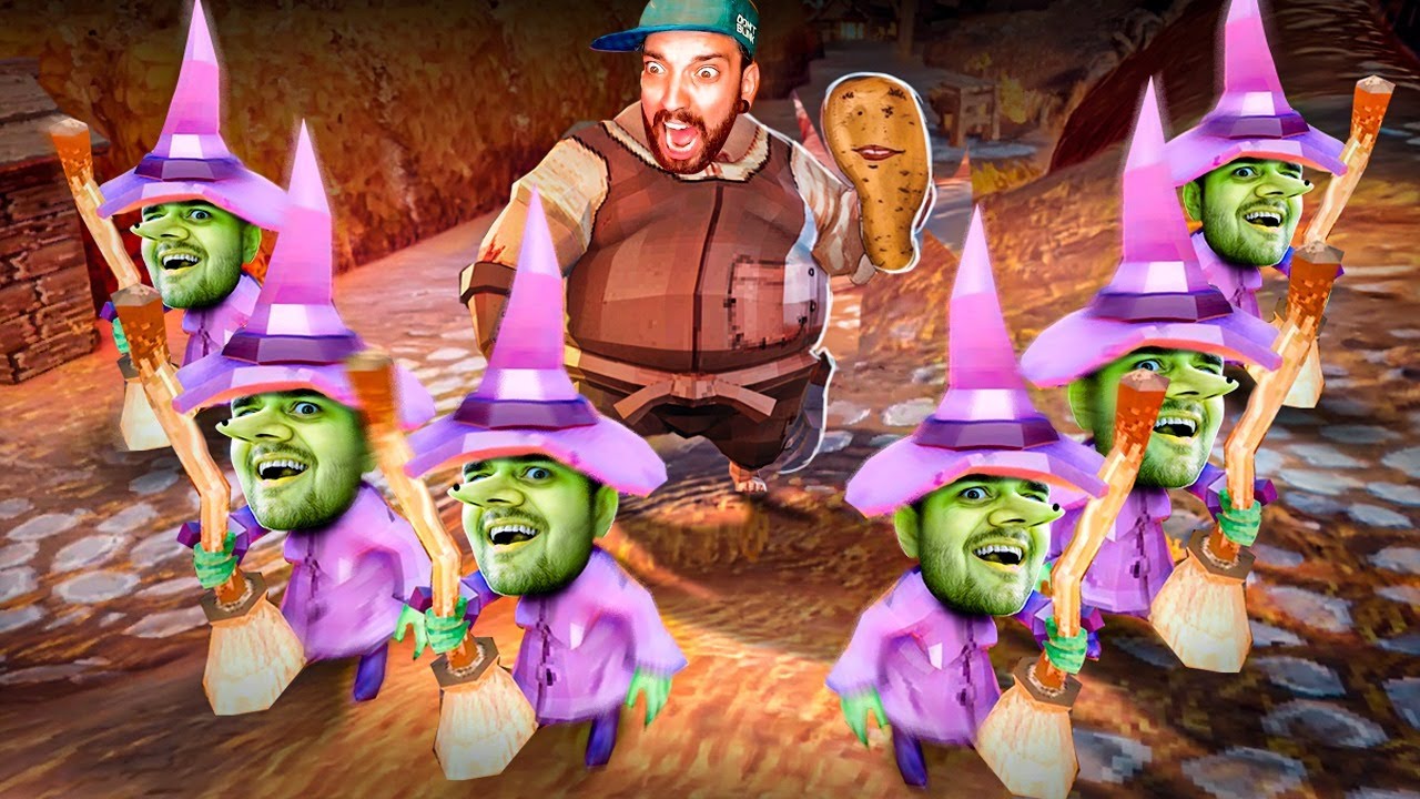 ENLOUQUECI O GABS COM MEU EXÉRCITO DE CLONES NO WITCH IT