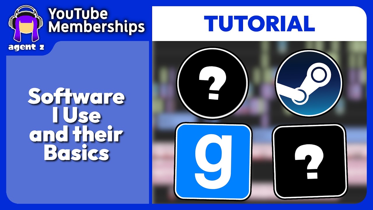 Software I Use and their Basics – agent z Tutorial - YouTube
