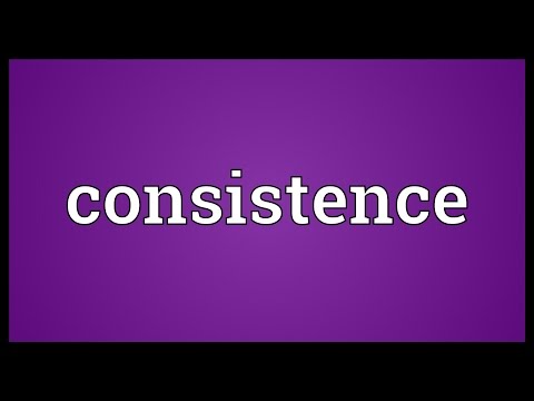 Header of consistence