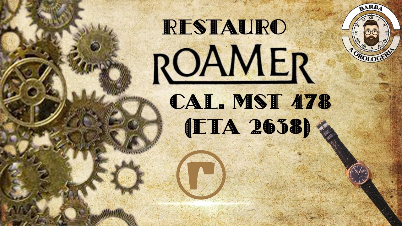 Kit Pièces ROAMER MST Vari Calibri - Bilancere, Ruote, Ancorino - NEUF & SIGILLÉ