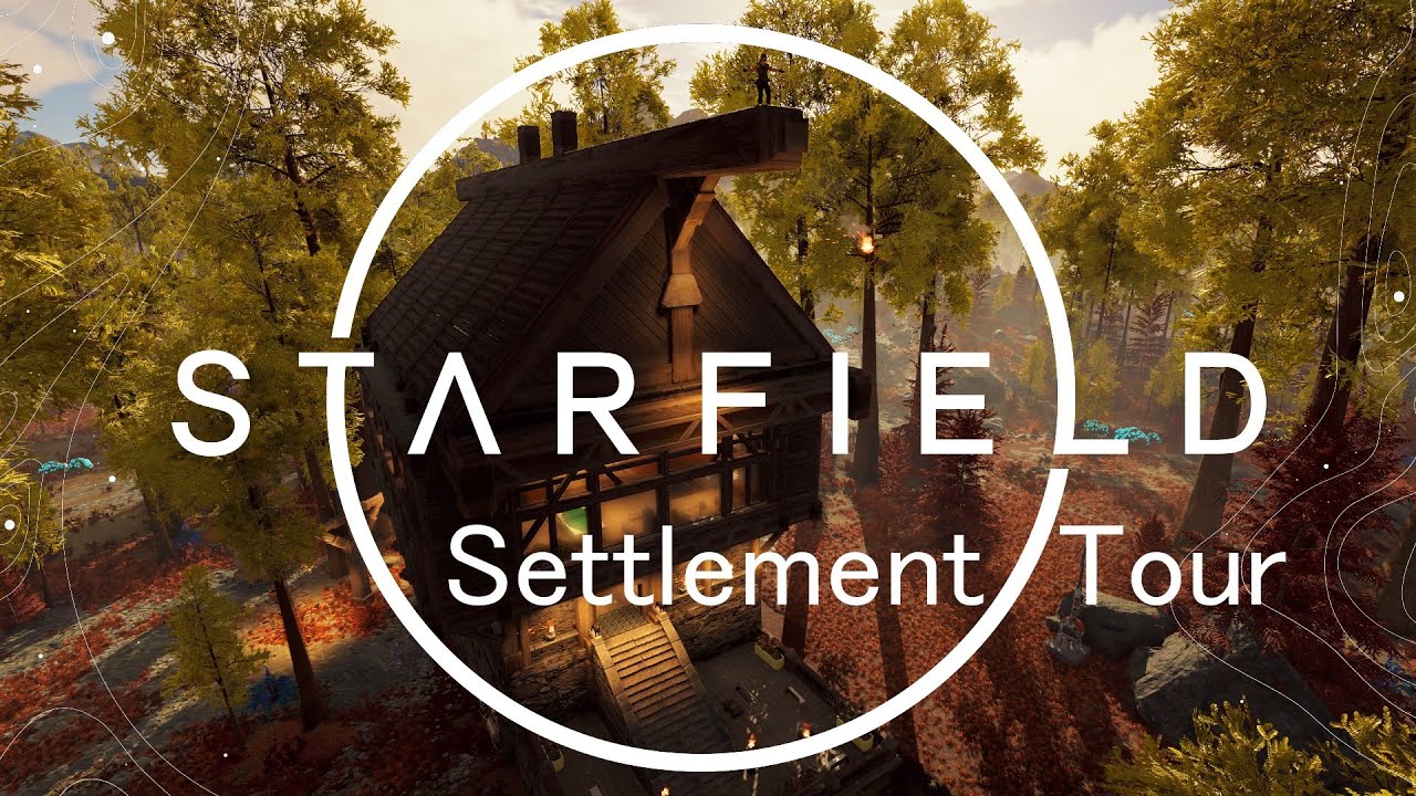 Starfield Settlement Tour | Verdant Player Homes | Immersive Outposts