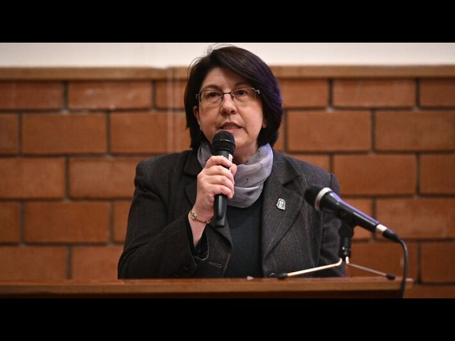 Η κεντρική ομιλία στην ημερίδα της ΟΓΕ από την πρόεδρό της, Χρ. Σκαλούμπακα 8 Μάρτη 2026