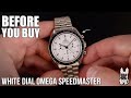 Same same but different  white dial omega speedmaster moonwatch review