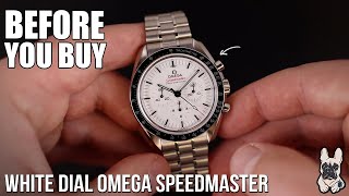 Same Same But Different  White Dial Omega Speedmaster Moonwatch Review