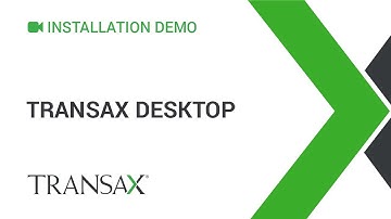 Desktop Application - TRANSAX Gateway Desktop
