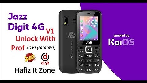 How To JAZZ DIGIT 4G V1 (201016V1) UNLOCK LATEST SECURITY DIGIT 4G=202011020060 DONE | HAFIZ IT ZONE