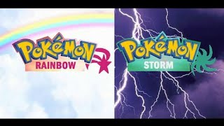 Pokemon Rainbow and Pokemon Storm trailer are officially coming to Nintendo switch(fanmade)