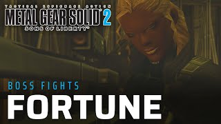 Metal Gear Solid 2 - Sons Of Liberty: Fortune Boss Fight (No Commentary)