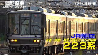 【ＪＲ西日本】２２３系～京都・大阪、朝から晩まで主力な電車～
