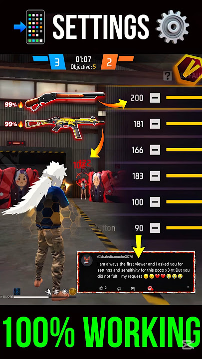 Download lagu Best Settings ⚙️ Poco x3 Free Fire 2025