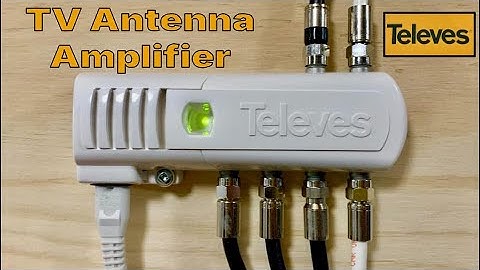 Televes TV Antenna 5-way TV Distribution Amplifier 552380