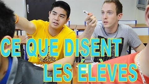 CE QUE DISENT LES ÉLÈVES - LE RIRE JAUNE