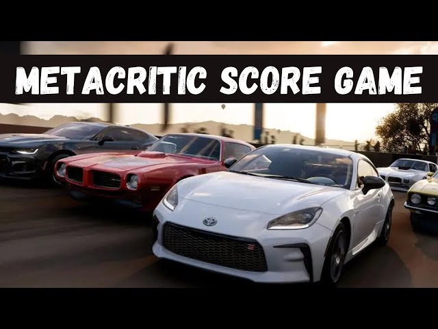 Forza Motorsport Review Metacritic Score Game 