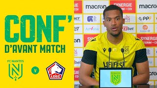 Alban Lafont avant FC Nantes - LOSC Lille