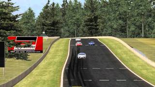 rFactor - some action from Road Atlanta