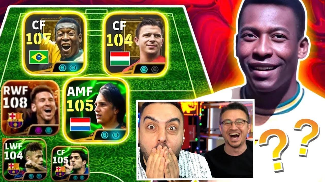 REKOR 4 TANE EFSANE ÇIKARTTIK 😱 105 LİK EFSANE ! EFOOTBALL MOBİLE 2025 !