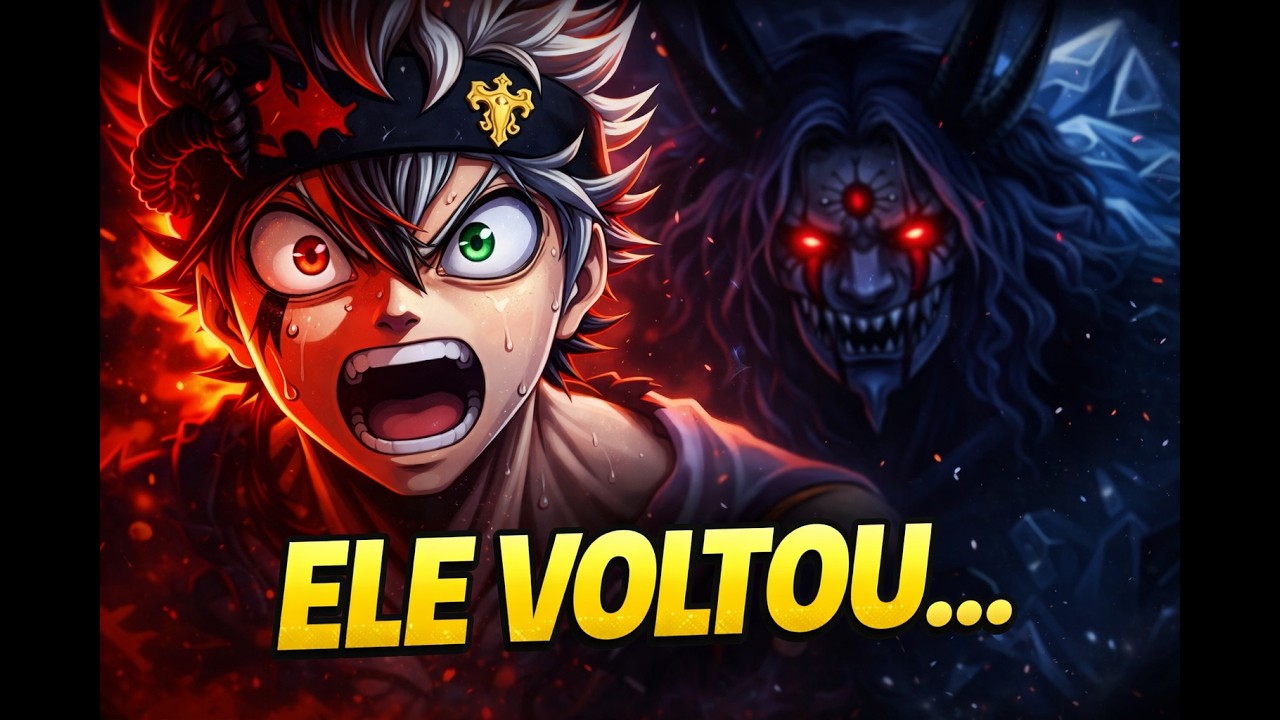 BLACK CLOVER TÁ DE VOLTA?! TRAILER NOVO TÁ INSANO