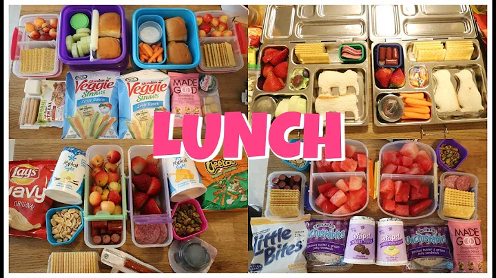Summer Camp/School Lunch Ideas!   Week 19 | Sarah ...