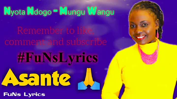 Nyota Ndogo - Mungu Wangu [Official Lyrics Video]