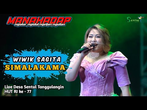 SIMALAKAMA (YKS Version)  - WIWIK SAGITA  - NEW MANAHADAP  Live SENTUL HUT RI 77