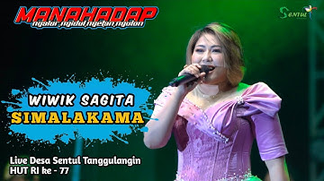 SIMALAKAMA (YKS Version)  - WIWIK SAGITA  - NEW MANAHADAP  Live SENTUL HUT RI 77