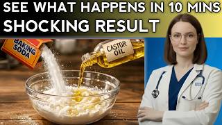 Mix Castor Oil With Baking Soda & Apply It For 10 Mins: See What Happens | Dr Nerina MD