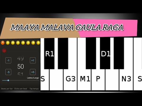 Basic info on Raga mayamalava gaula Carnatic Electric Guitar Tutorial for beginners