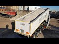 Volvo FH 460 и MEGA Light 33 m3, выгрузка щебня | unloading crushed stone