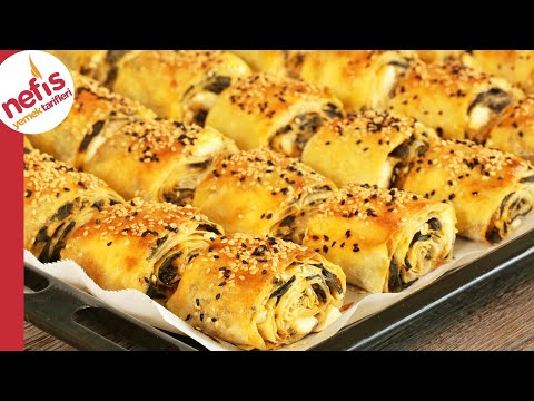 Nefis Ispanaklı Börek Tarifi (herkes kolayca yapabileceği). 