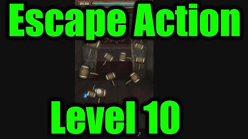 Escape Action - Level 10 Walkthrough - HD - With Commentary