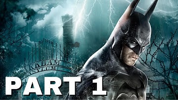 First Time Hard Difficulty||Batman Returned Arkham:Arkham Asylum(Gameplay/Walkthrough)#1