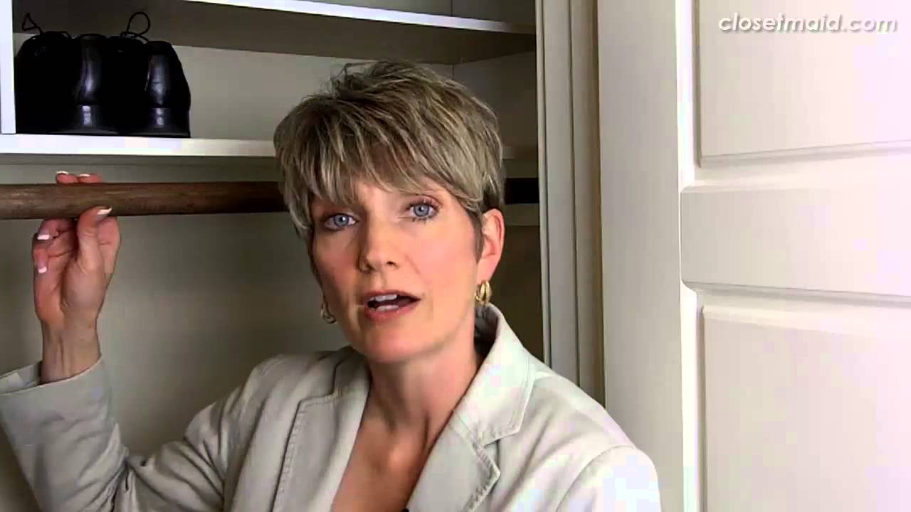 How To Get More Storage From Your Reach In Closet Clutter Video