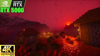MINECRAFT 4K ULTRA PRO MAX (SHADERS) FPS TEST WITH RTX 5060 8GB
