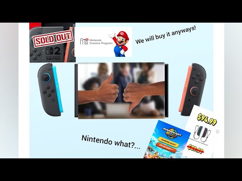 Nintendo Switch 2 - Comunidad dividida? Negatividad y Positivistas Cegados